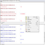 Displaying Read/Written Data in Separate Windows